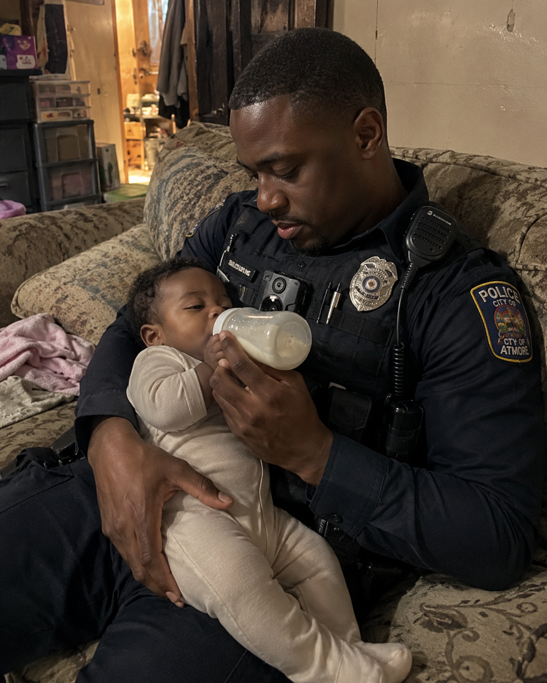 I Fed a Hungry Newborn Found Next to an Unconscious Woman – Years Later, He Gave Me a Medal on Stage
