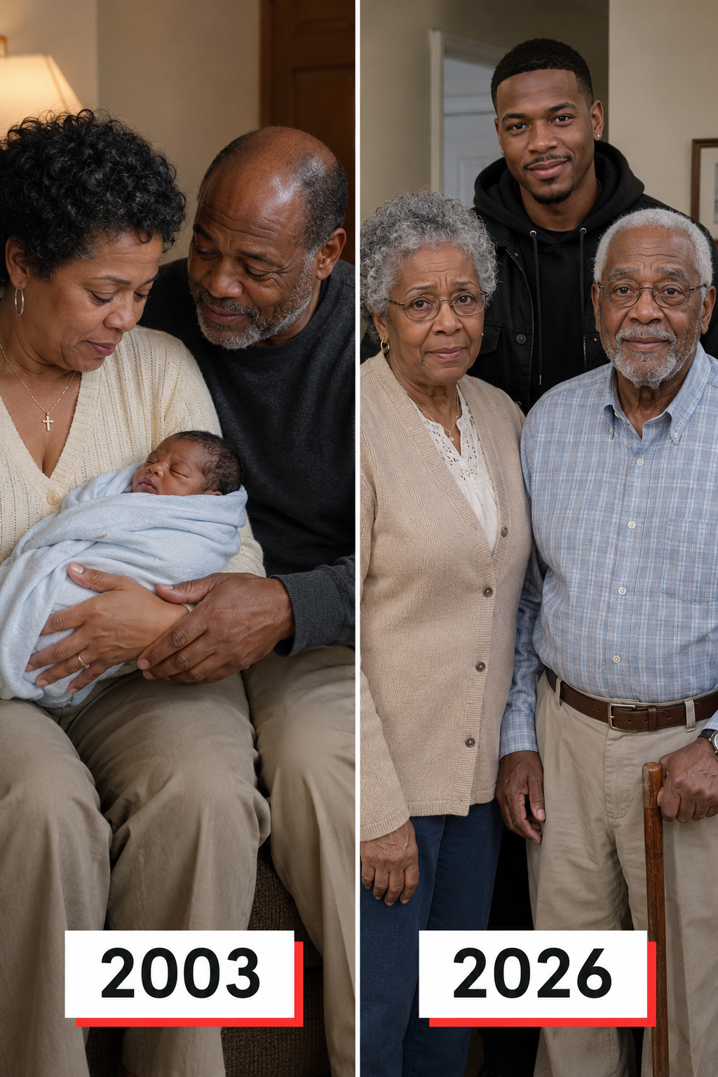 I Became a Mother at 56 When a Baby Was Abandoned at My Door – 23 Years Later, a Stranger Showed Up and Said, 'Look at What Your Son Has Been Hiding from You!'