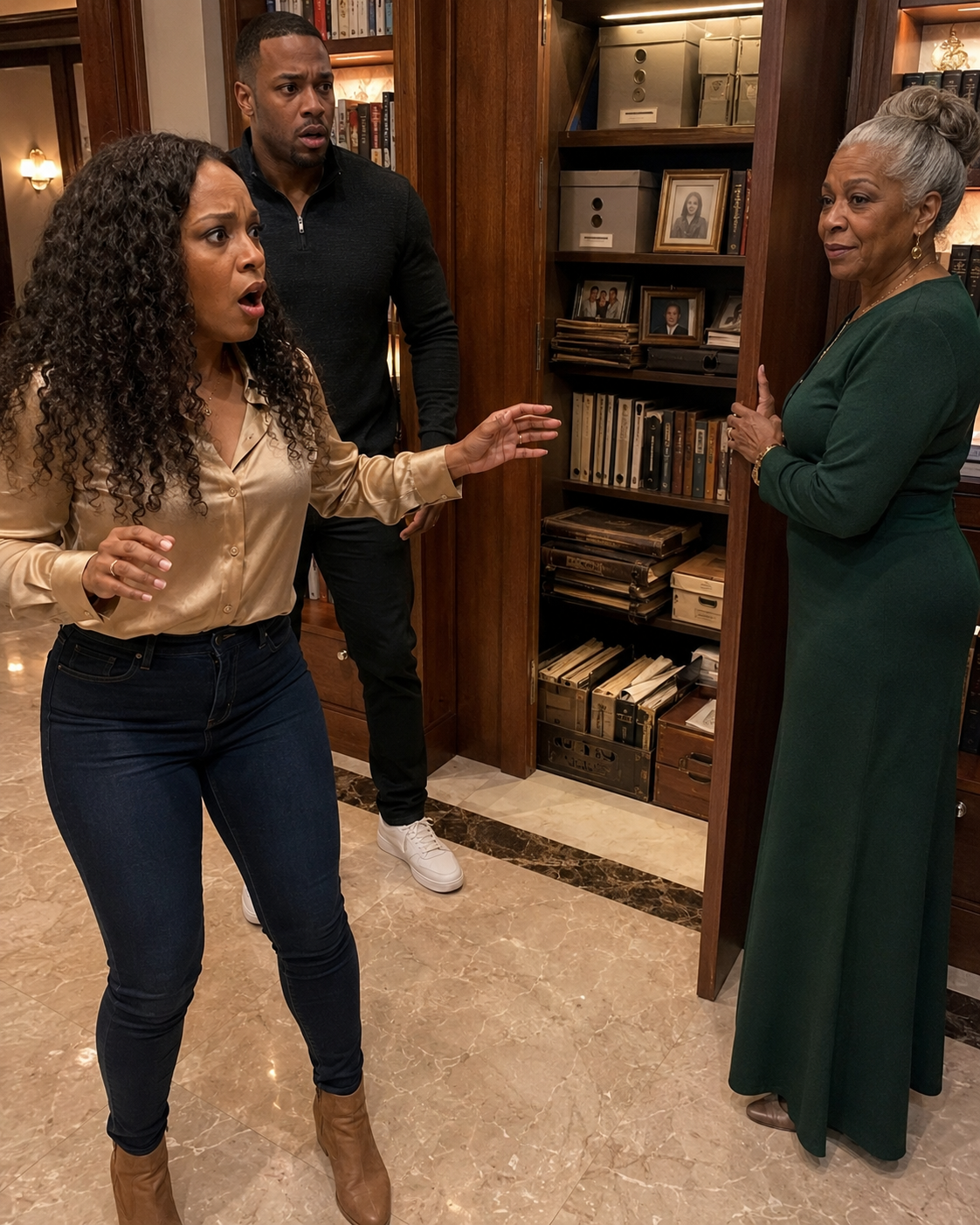 My Daughter-in-Law Demanded a Key to My $2M Mansion—So I Let Her Walk Into the Room She Was Never Supposed to Find