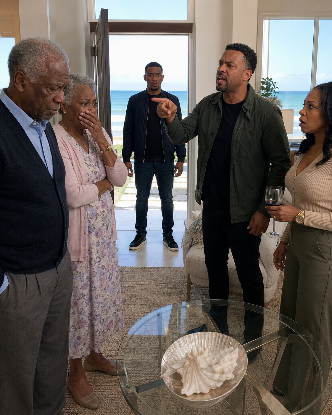 I boug.ht my parents a 425,000 seaside mansion for their 50th anniversary, but when I arrived, my mother was crying and my father was shaking.