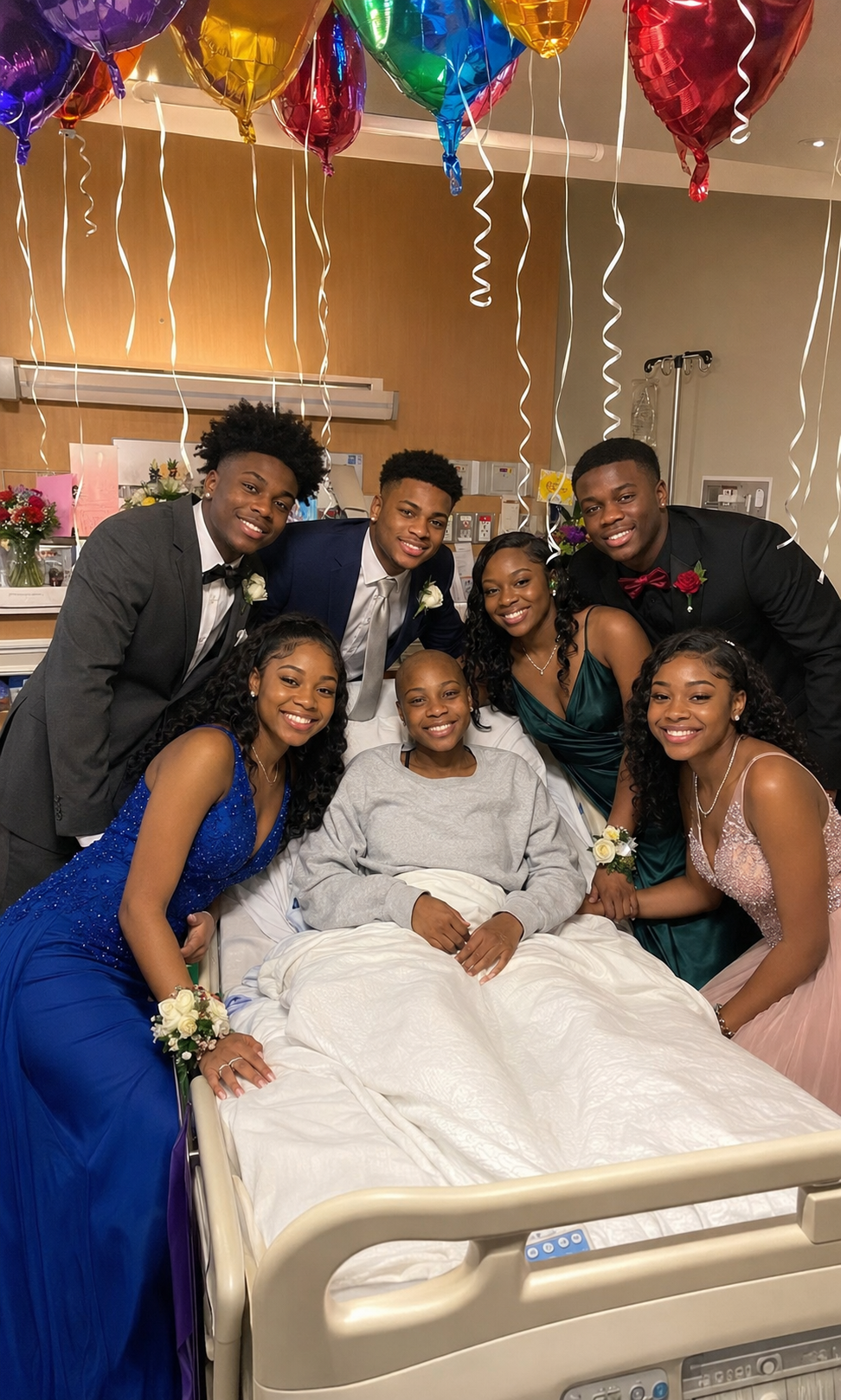 My Daughter's Classmates Held Prom in Her Hospital Room Because She Couldn't Attend Due to Her Illness – Then One of Them Handed Me an Envelope and Said, 'Here's the Real Reason We're Here'