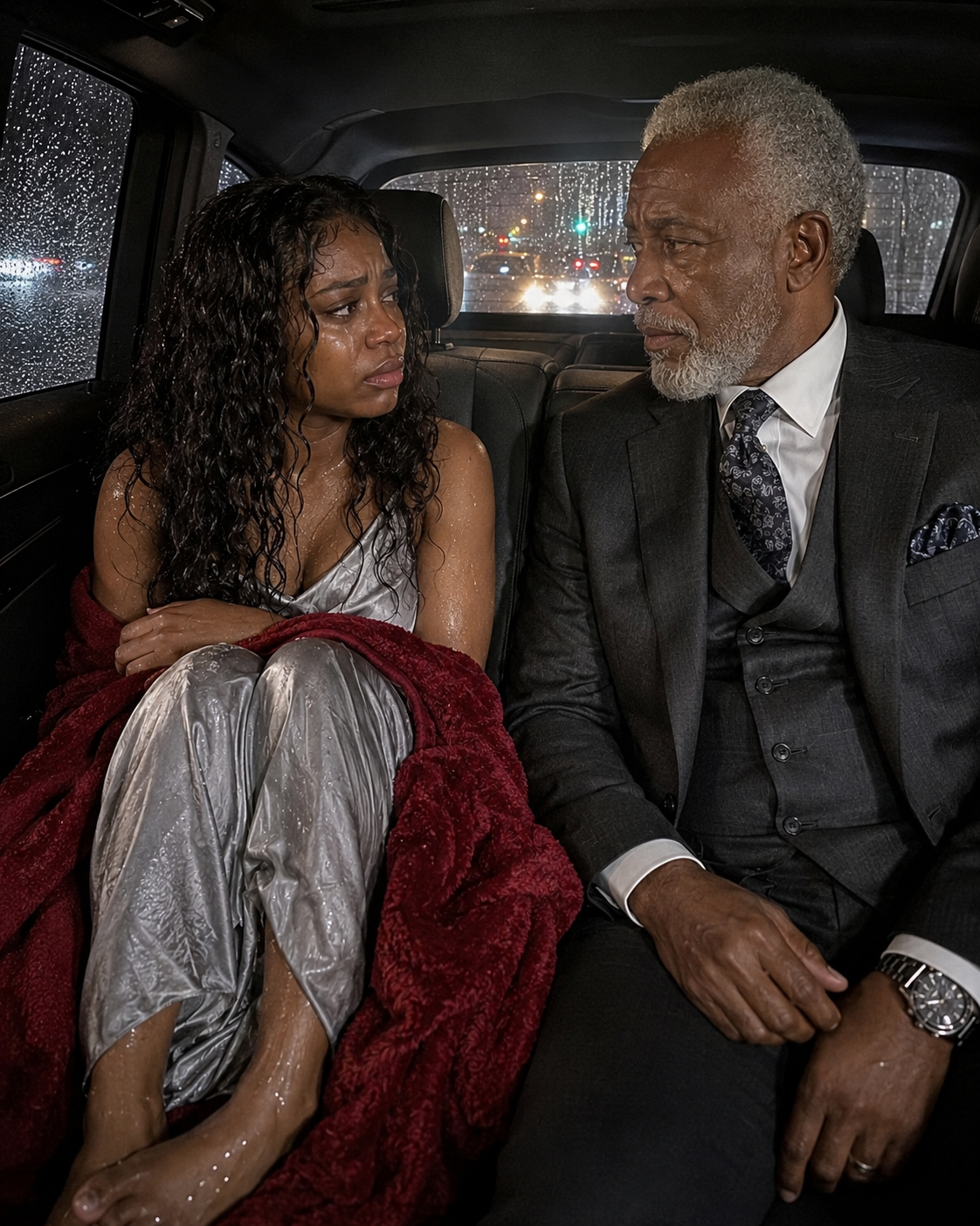 The 24-year-old woman was for.ced by her stepmother to get into be.d with one of her business partners, and she fled in desperation to a stranger's car… but that moment of fate would change her life forever…
