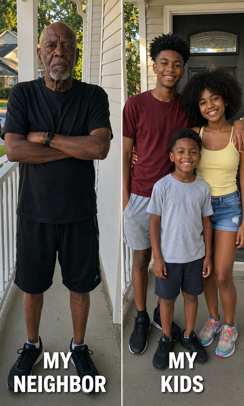 My Grumpy Neighbor Yelled at My Kids for 10 Years — When He Died, His Daughter Showed Up with a Box That Left Me Trembling