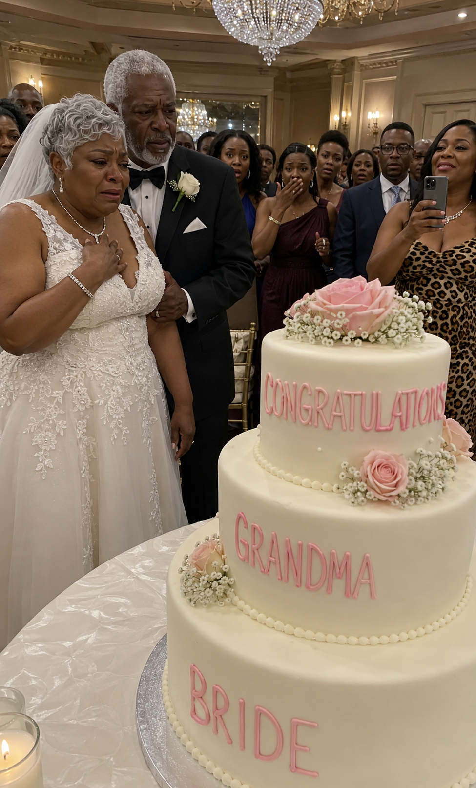 My Sister Sent a 'Congratulations Grandma Bride' Cake to My Wedding at 56 – What My Husband Did with It Made Everyone Gasp