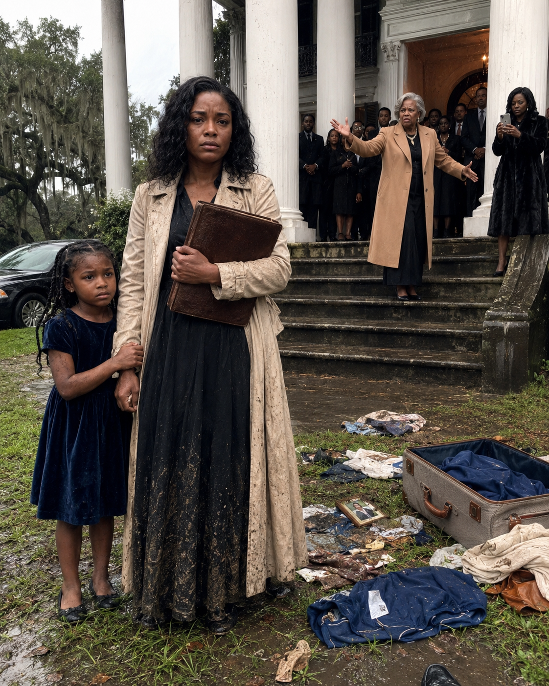 My mother-in-law threw my clothes into the mud one day after my husband’s funeral, calling me a parasite and telling me I would leave with nothing. She thought I was just the widow they could humiliate and erase. What she didn’t know was that my late husband had already made one decision that would turn their entire world upside down.