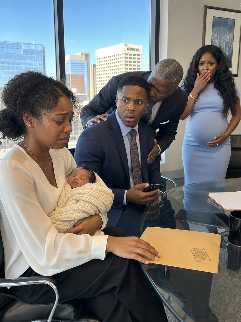 I walked into my divorce hearing with my 12-day-old daughter in my arms and came face-to-face with my husband’s mistress. Then he looked at me and whispered, “That house was never yours.” I thought I already knew every lie he had told me—until a hidden recording, a mysterious USB drive, and one chilling secret about my baby uncovered a truth that changed everything…