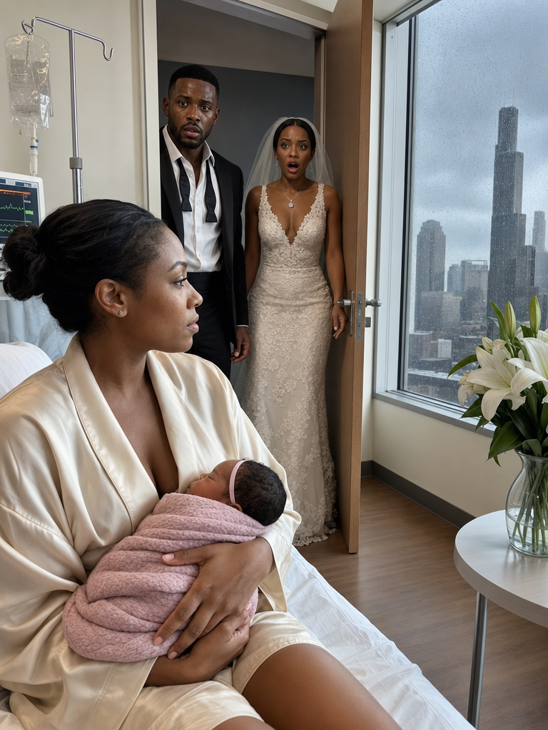 Six months after our divorce, my ex-husband called to invite me to his wedding. I told him, “I just gave birth. I’m not going anywhere.” Thirty minutes later, he showed up in my hospital room wearing his wedding suit… and with a face white with terror.