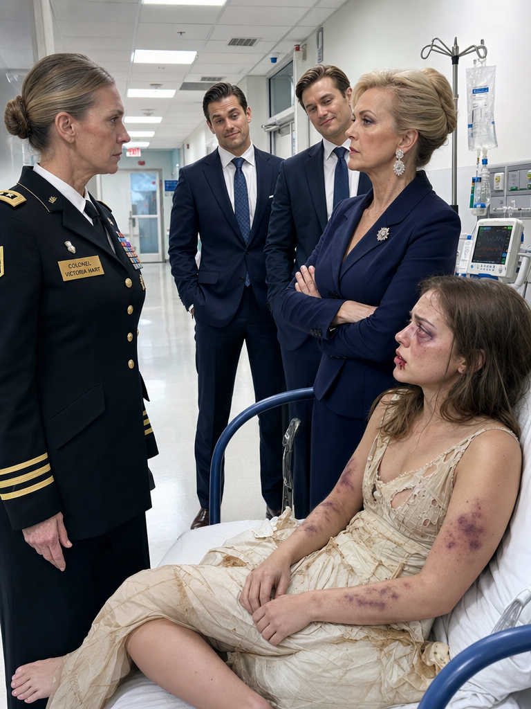 “Mom, Come Get Me… My Husband’s Family Be@t Me”: A U.S. Army Colonel Rushed to Rescue Her Daughter, but When One of America’s Most Powerful Families Tried to Humiliate Her, They Learned Too Late They Had Chosen the Wrong Mother as an Enemy