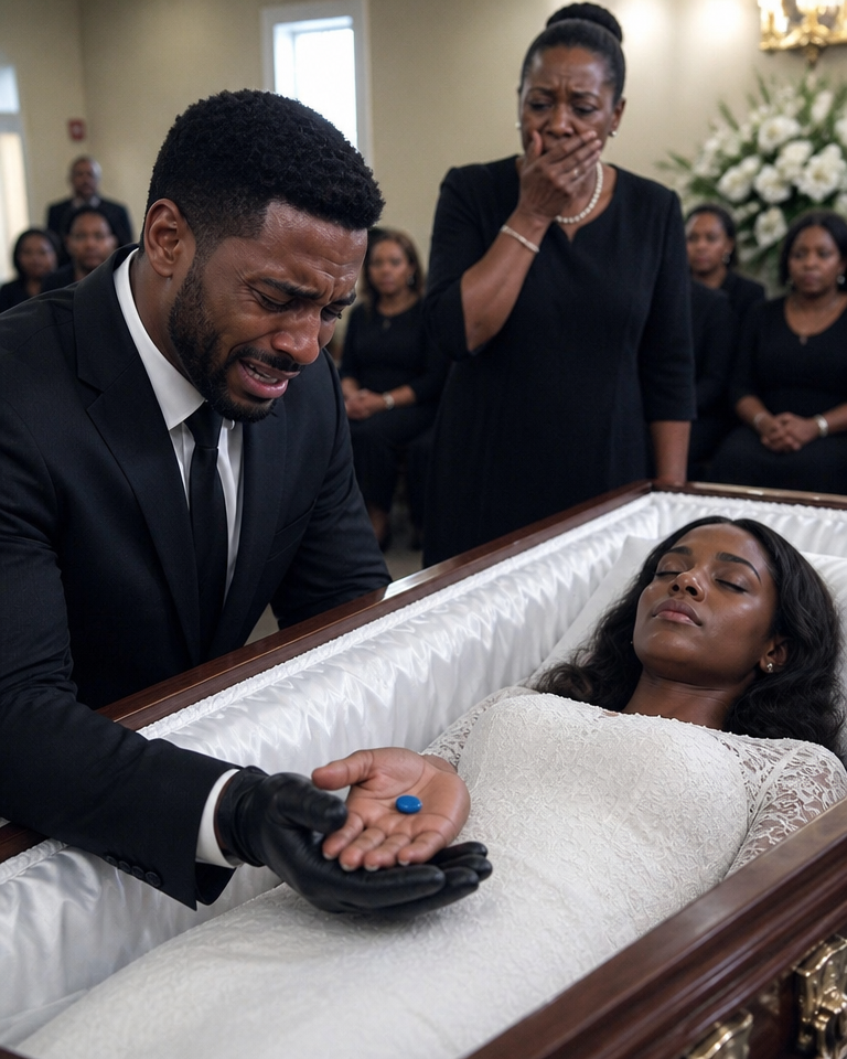 I kissed my wife’s cold forehead inside the coffin…