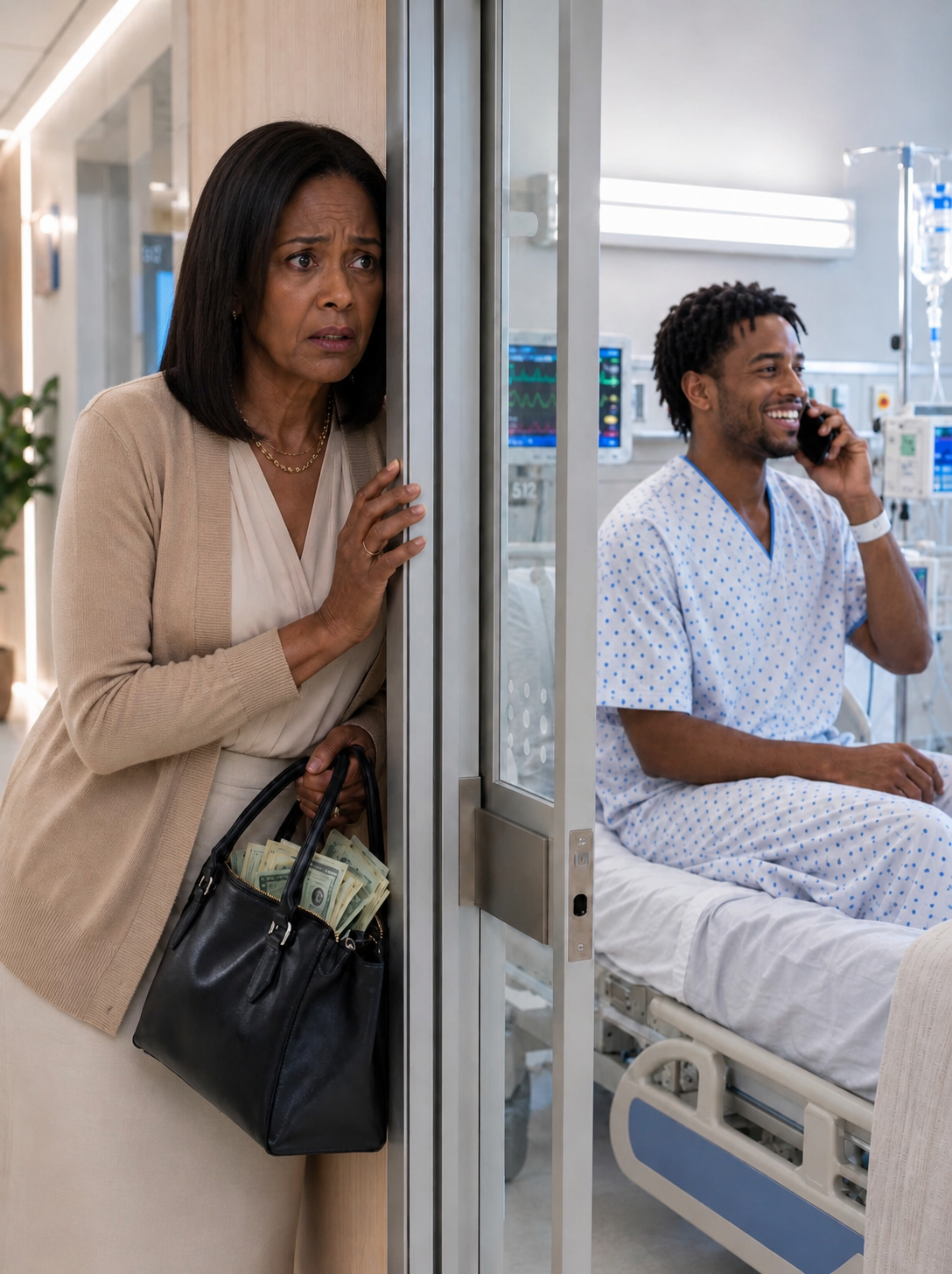 I Won 20 Mi.llion Dol.lars to Save My Sick Son, But Before I Walked Into His Hospital Room, I Heard Him Say Over Speakerphone, “If I Make Her Think I’m Worse, She’ll Give Me Every Last Penny.”
