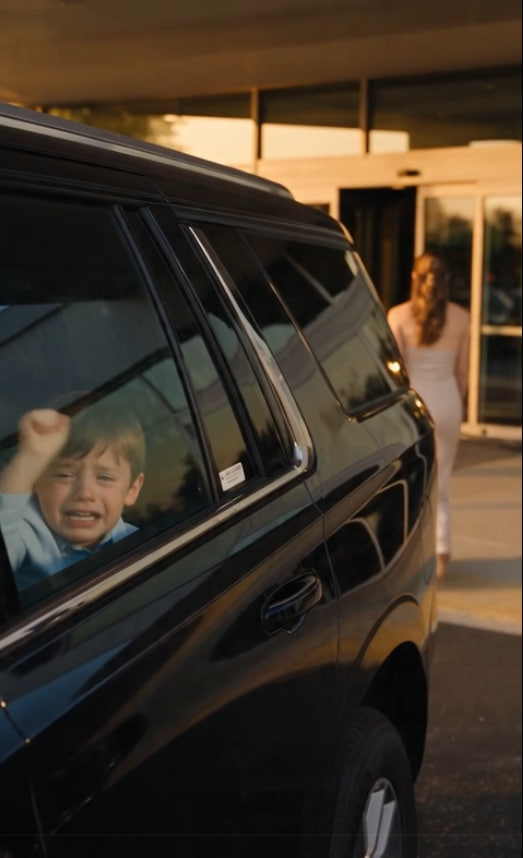 My five-year-old was locked inside a hot SUV while the entire family ate dinner—and the parking lot camera revealed exactly who did it. I found my son crying behind a locked car door, but what he whispered about Vanessa made me storm straight toward the restaurant. They were enjoying dinner inside while my hungry five-year-old begged for his daddy from the back seat of an SUV. Vanessa claimed my son was “making a scene”—then the valet pulled up the security footage and her face went white. My family left my five-year-old alone in the car because they thought he would embarrass them, but they forgot one camera was watching. I thought Noah had simply been left behind by mistake—until the footage showed Vanessa smiling as she locked the door. My son pressed his tiny hands against the window and cried, “Daddy, I’m hungry”—then I learned why everyone else was inside eating without him. Vanessa came running from the restaurant with an excuse, but one sentence from the valet stopped her cold: “Sir, you need to see this.” They called it discipline; the security camera showed something far more disturbing—and my five-year-old paid the price. The second Noah whispered, “She said I would embarrass everyone,” I knew this wasn’t an accident. My family was halfway through dinner when I discovered my five-year-old locked outside alone—and what happened next ended the meal instantly. Vanessa told everyone Noah was being difficult, but the parking lot footage exposed the cruel truth she never expected me to see. I opened the SUV expecting to calm my crying son—then his six-word confession changed everything I believed about my family. She locked my hungry five-year-old in the car and casually walked into the restaurant, never realizing the valet camera caught every second. Everyone thought Vanessa could explain why Noah was left alone in the SUV—until I told the valet, “Play the entire video.”