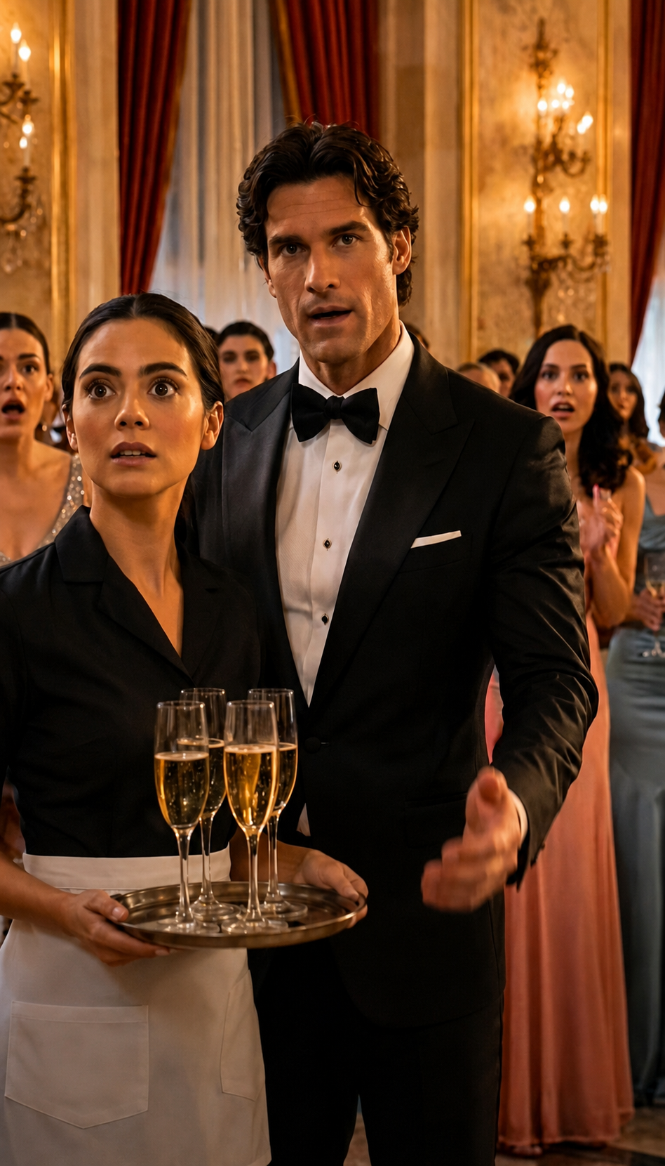 Spain’s most powerful billionaire ignored every heiress in the ballroom—and asked the maid holding dirty glasses for one dance.
