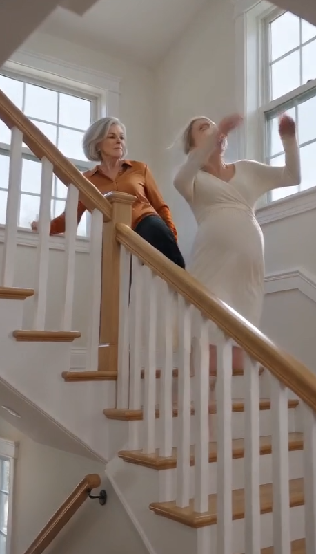 My Mother-In-Law Shoved Me Down The Stairs At Eight Months Pregnant—But The Doorbell Camera Revealed My Husband’s Role Was Even Worse.