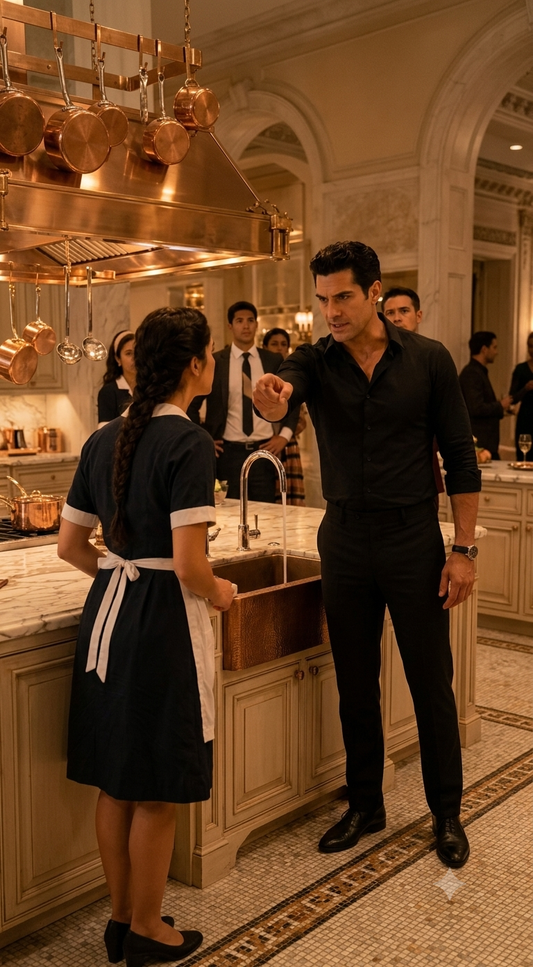 Mexico’s richest man rejected models, heiresses, and socialites for years—then, minutes before midnight, he walked into his kitchen, pointed at the cleaning lady, and said, “You’re coming to the wedding with me.”