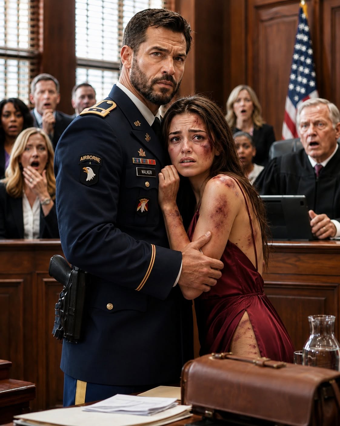 For 23 years, my sister told everyone I’d been kicked out of Army basic training—then the courtroom clerk called me “Brigadier General Jessica Carter,” and her face went completely white.