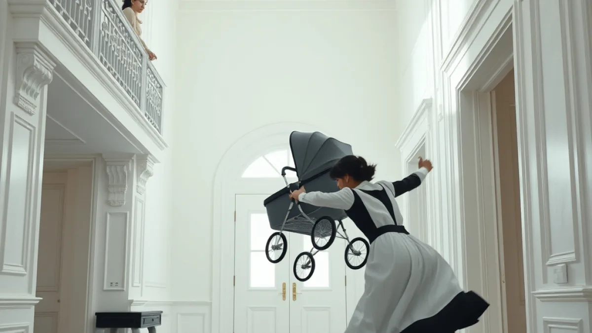 The maid screamed, “Open the stroller!”—and what the billionaire found hidden beneath his baby’s blanket made him turn on his own wife in seconds.