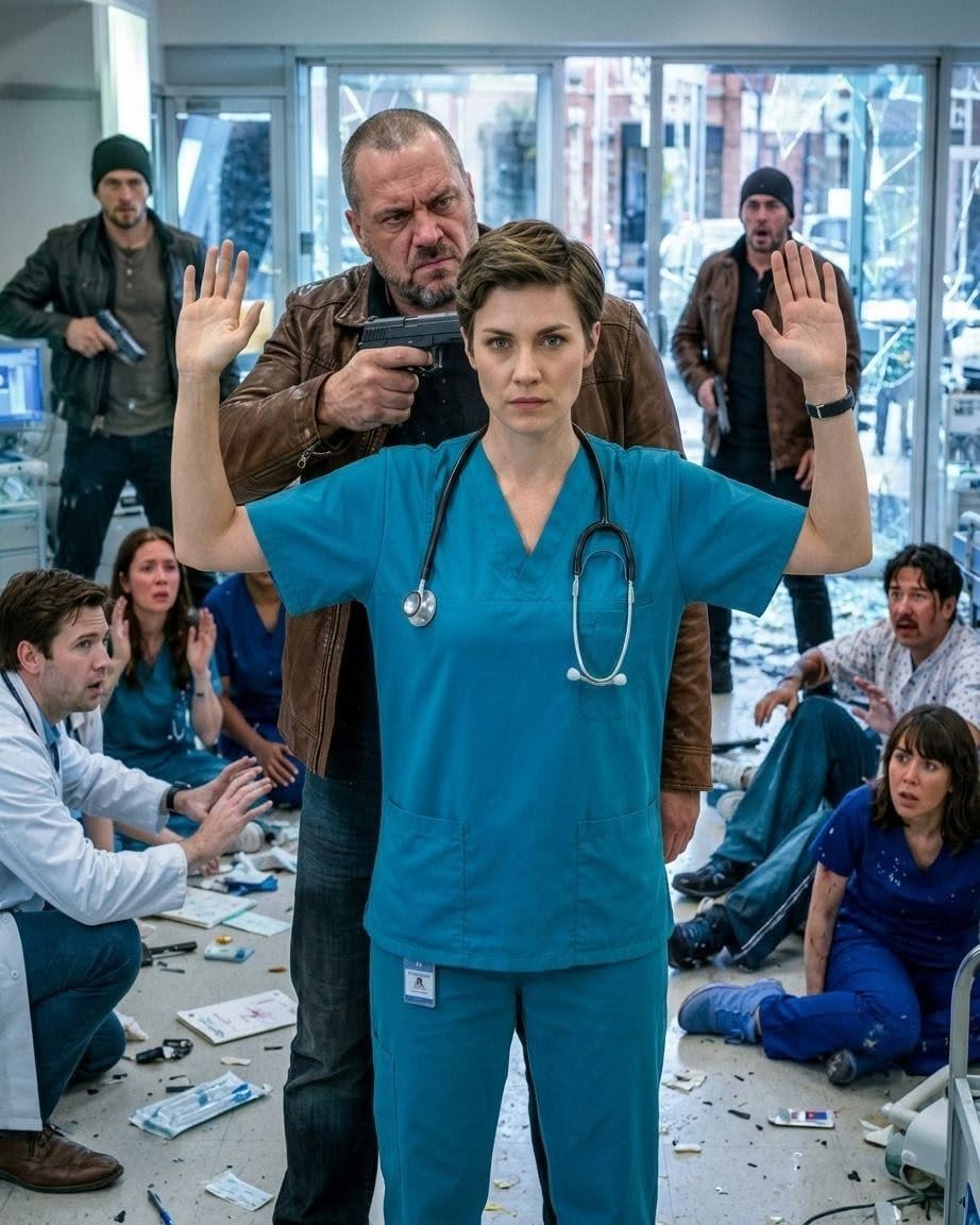 Five gunmen stormed the ER demanding blood, but the quiet nurse they took hostage had spent six years hiding why her hands never shook.