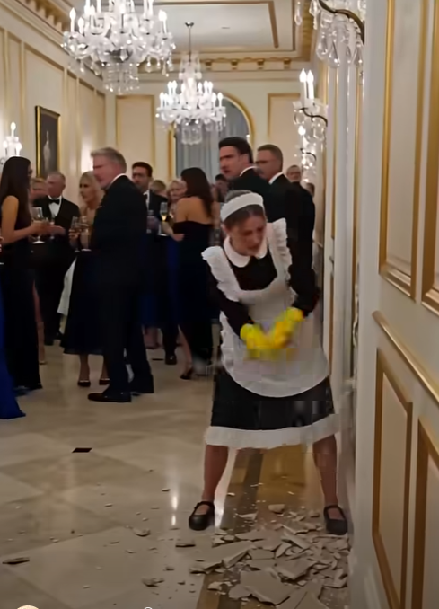 The billionaire father was told his son had died. Then the maid smashed open the wall."" The boy behind the plaster.