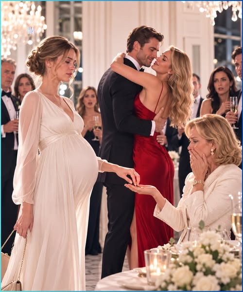 He Danced With His Mistress While His Pregnant Wife Watched, Then She Placed Her Wedding Ring in His Mother’s Hand and Disappeared