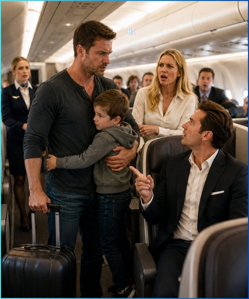 The moment the captain heard the mechanic they had just humiliated, every smile in first class disappeared—and seconds later, the entire plane fell silent.