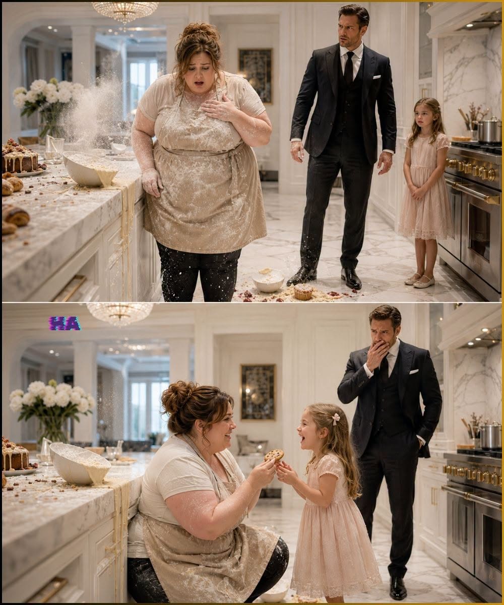 The broke plus-size baker destroyed a mafia boss’s $5,000 mixer—but what his silent daughter did next made every armed guard freeze.