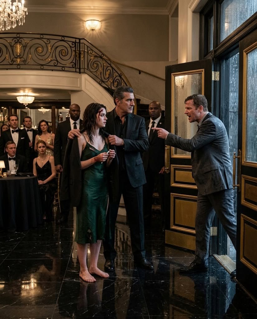 He chased his battered girlfriend into Manhattan’s most dangerous private club yelling, “She’s mine”—but the mafia boss who stepped between them had already recognized the secret in her bloody hand.