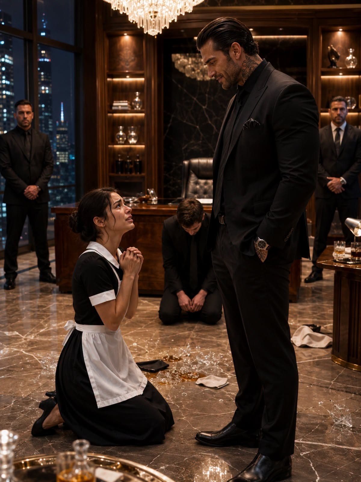 The new maid accidentally called the most feared mafia boss “my husband”—but instead of punishing her, he smiled for the first time in five years and ordered his men to investigate why she was hiding.