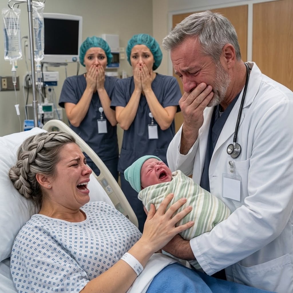 My ex-husband abandoned me while I was pregnant and told me I was “not his responsibility anymore”—but TEN MINUTES after I gave birth alone, the doctor looked at my son, started CRYING, and whispered, “This should be impossible…” Then Julian walked through the door smiling.