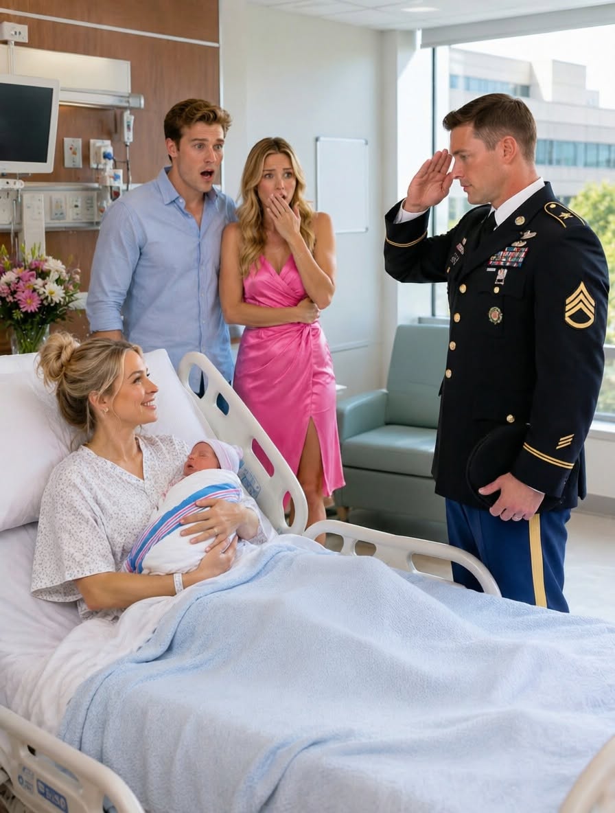 My husband called me “DEAD WEIGHT” and THREW ME OUT while I was in labor—then walked into my hospital room with another woman wearing a WEDDING RING, only for a THREE-STAR GENERAL to enter, SALUTE ME, and expose the $20 MILLION secret he never knew...