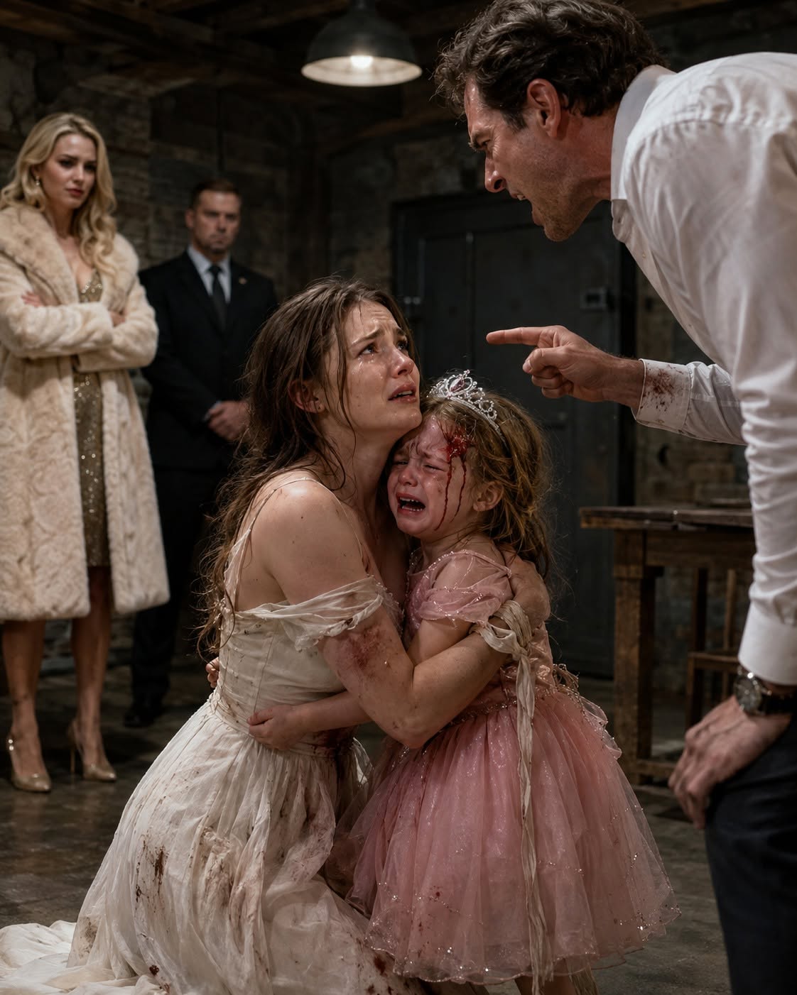 On My Daughter’s Birthday, My Husband Punished Me Over His Mistress’s Torn Dress—Then My 5-Year-Old Whispered Who Really Did It, and I Made One Call He Never Saw Coming.