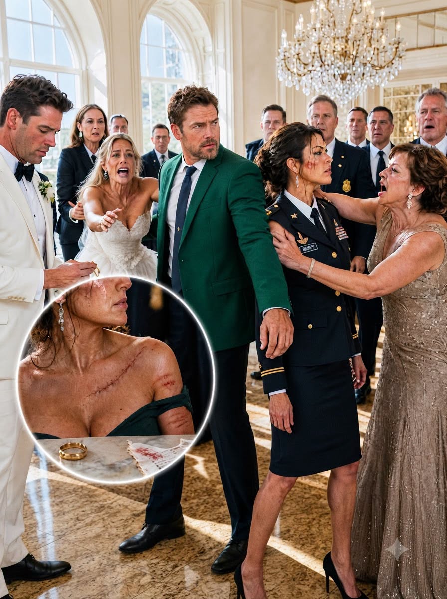 My mother SLAPPED me at my sister’s $2 MILLION wedding and ordered security to throw me out—then the GROOM grabbed the microphone and revealed why I was the one guest he had personally begged to attend...