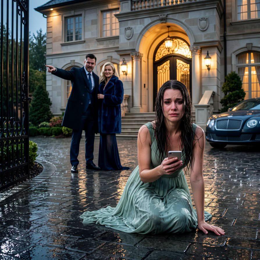 My Husband Slapped Me Six Times for Looking at His Mistress, Threw Me Into the Pouring Rain, and Told Me to “Learn My Place”—So I Made One Phone Call He Never Knew I Could Make…