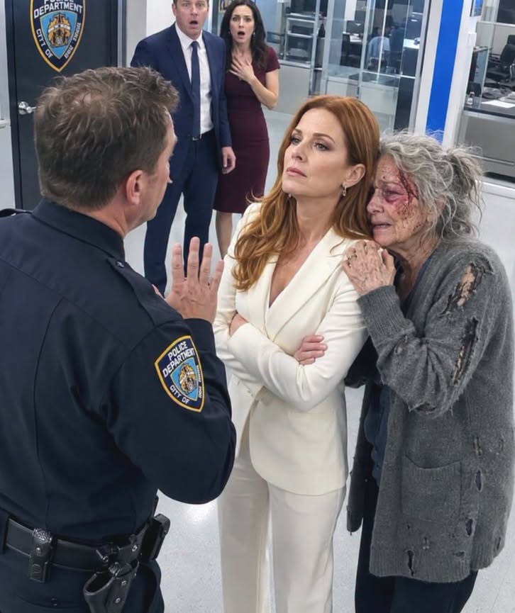 My brother watched his wife BEAT our mother with a baseball bat, then helped police arrest Mom as the “mentally ill attacker”—but the second I walked into the station, one officer turned WHITE because he knew exactly who I was…