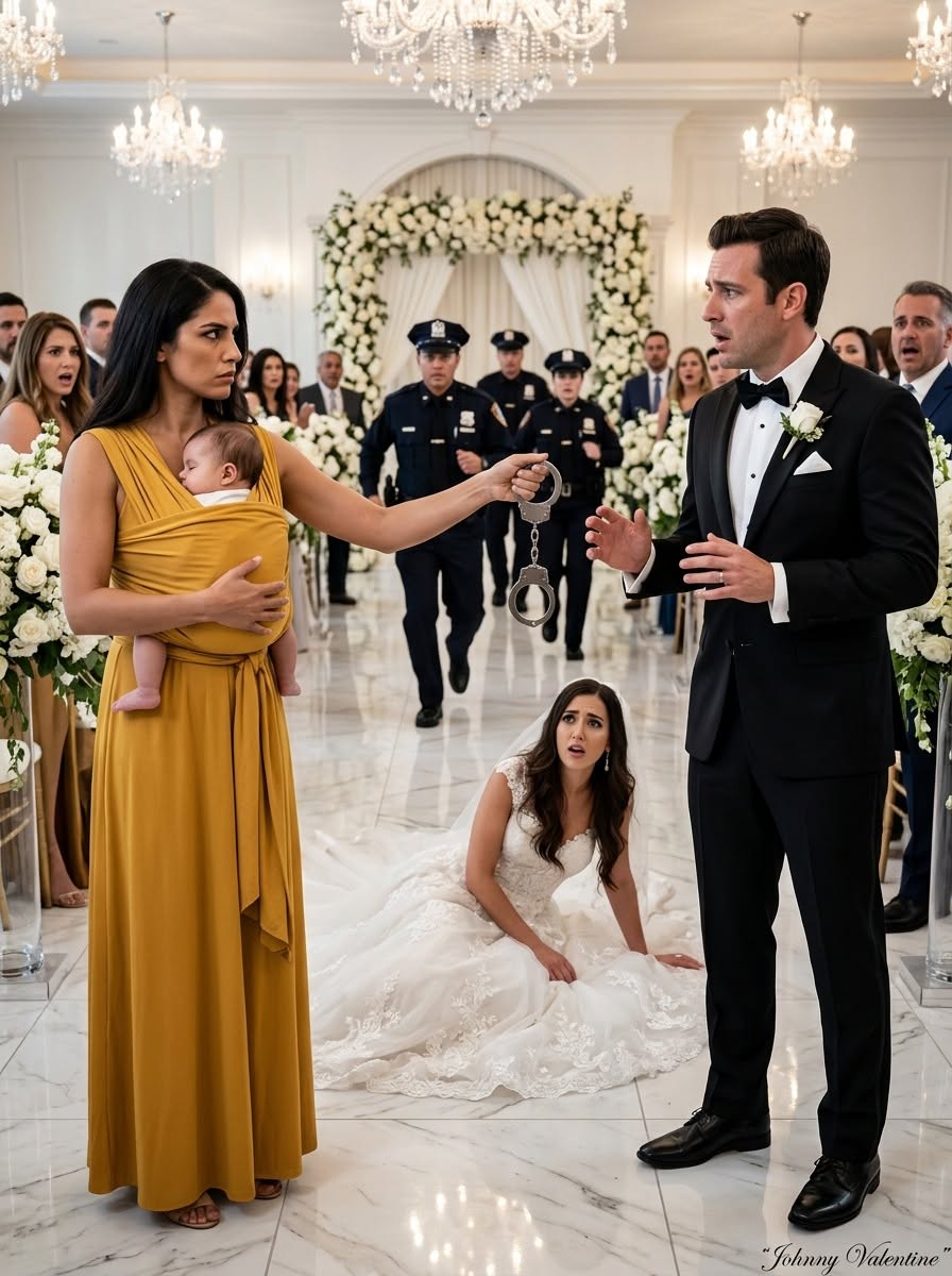 SIX WEEKS AFTER MY HUSBAND THREW ME AND OUR 3-DAY-OLD BABY INTO A DEADLY BLIZZARD, I WALKED INTO HIS WEDDING TO HIS MISTRESS—AND THE MOMENT HE SAW WHAT I WAS CARRYING, HIS FACE WENT WHITE…