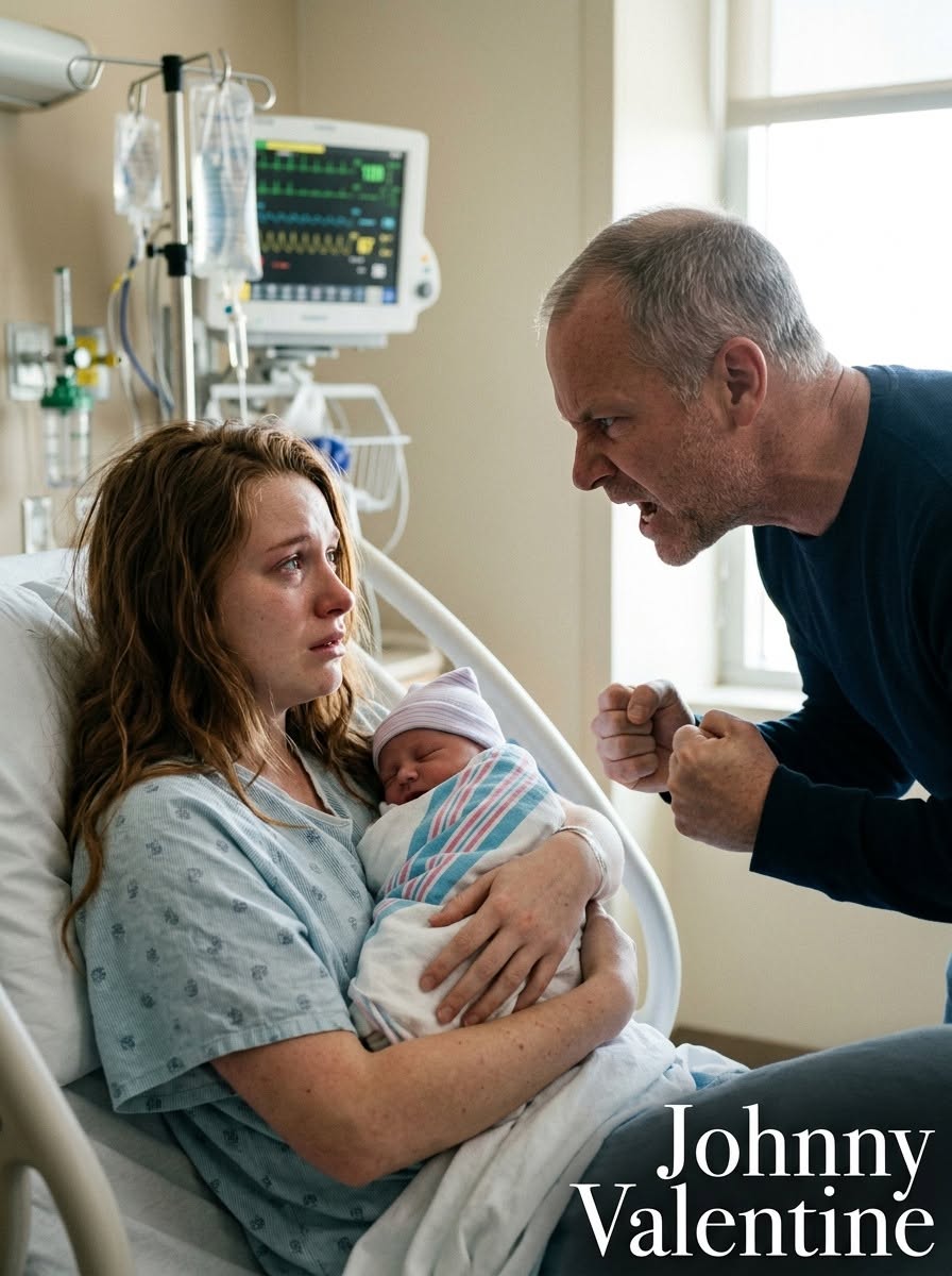 FIVE DAYS AFTER GIVING BIRTH, MY HUSBAND LOOKED AT OUR SCREAMING NEWBORN AND SAID, “YOU GAVE BIRTH TO HIM, SO YOU DEAL WITH HIM”—BUT WHEN HE SAW THE BLACK FOLDER I PACKED BEFORE WALKING OUT, HIS SMIRK DISAPPEARED…