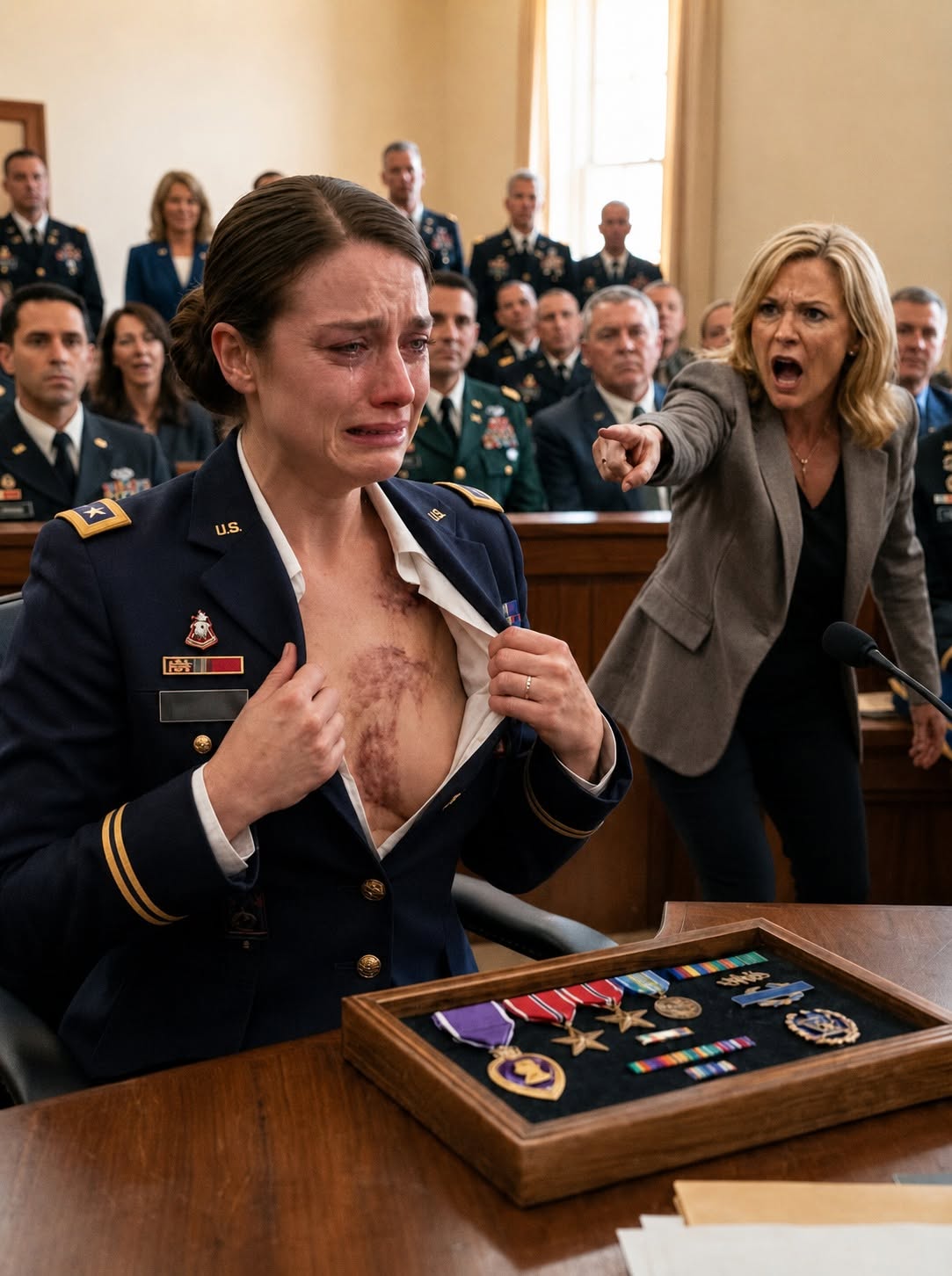MY OWN MOTHER SWORE UNDER OATH THAT I HAD NEVER SERVED A DAY IN THE ARMY—THEN THE JUDGE LOOKED AT THE CLOCK AND SAID, “THE CLASSIFIED RECORD HAS JUST BEEN RELEASED.”