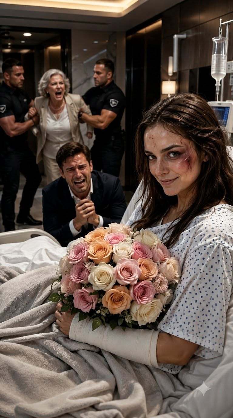 My husband texted “You deserved it” while I was bleeding in a hospital bed—then one accidental message revealed what he and his mother were really planning to take from me...