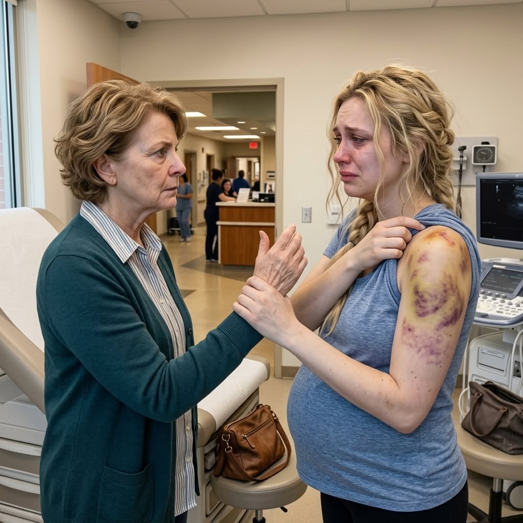 My pregnant daughter whispered, “Mom, he runs this hospital—and if I leave him, he promised I won’t survive the C-section,” but her powerful surgeon husband had no idea the woman holding her hand had spent 32 years in the Army preparing for threats exactly like this...