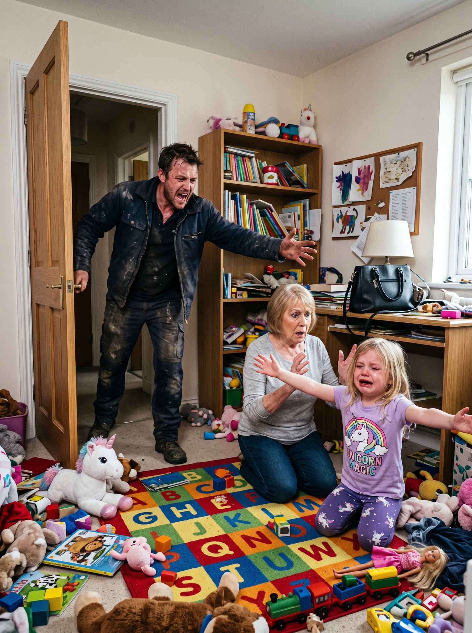 I Heard My 9-Year-Old Daughter Screaming While I Was Mowing the Lawn—When I Ran Inside, My Mother-in-Law Had Her Pinned to the Floor Whispering, “You Saw Nothing”… Then My Daughter Told Me to Check Her Purse.