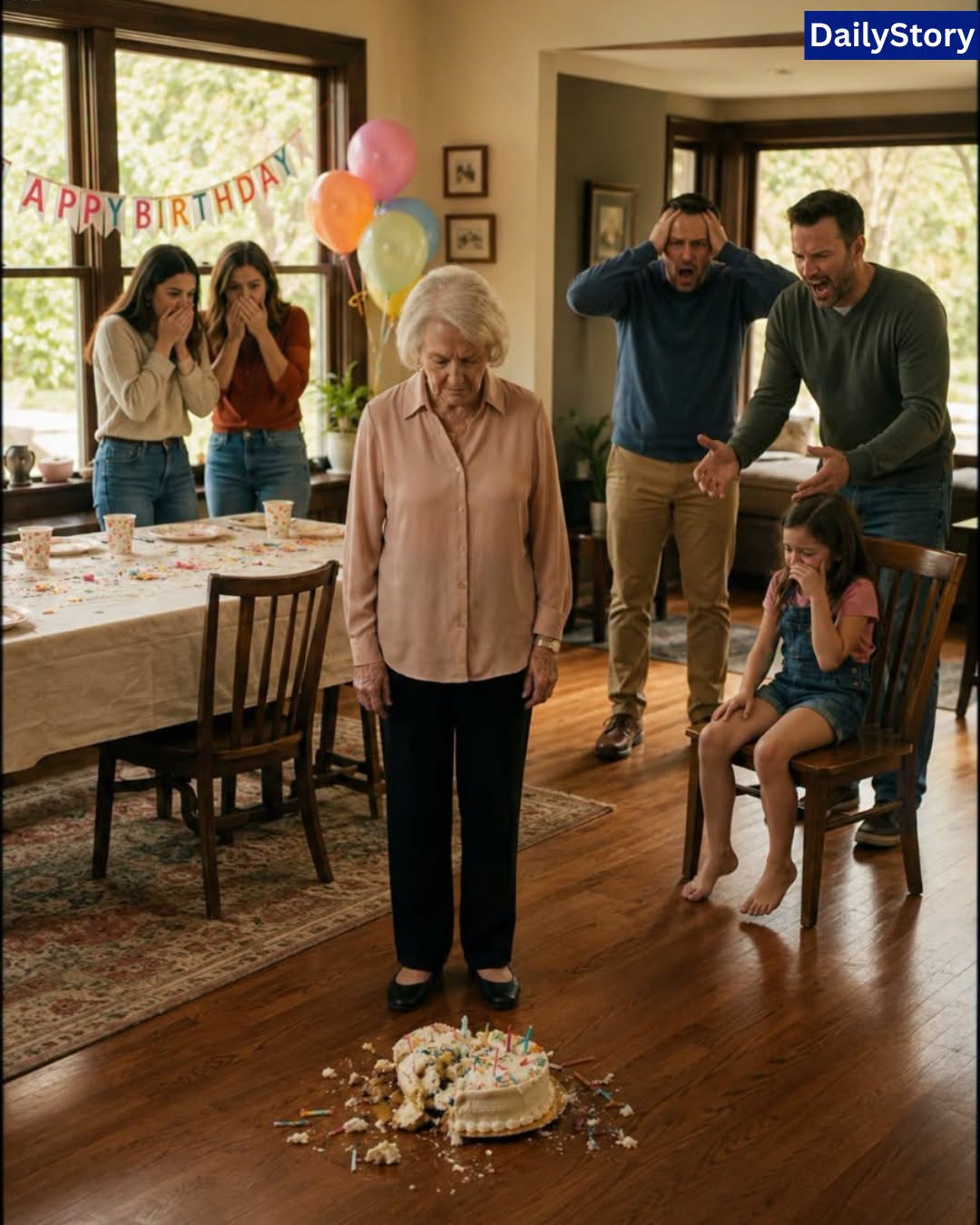 On my 68th birthday, my son threw the cake I baked from his dead father’s recipe onto the floor and ordered me to “Eat it”—24 hours later, he discovered almost everything he owned had been built on one name: mine.