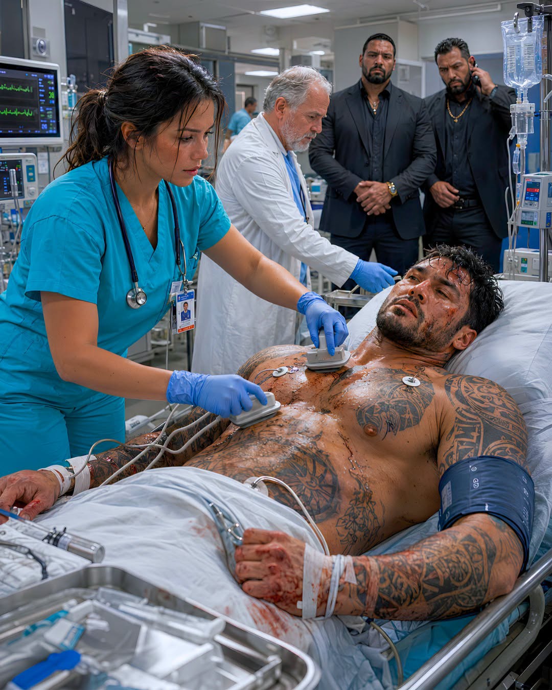 The hospital pronounced Phoenix’s most feared mafia boss DEAD—then a terrified rookie nurse touched his neck and felt something that made her risk everything…