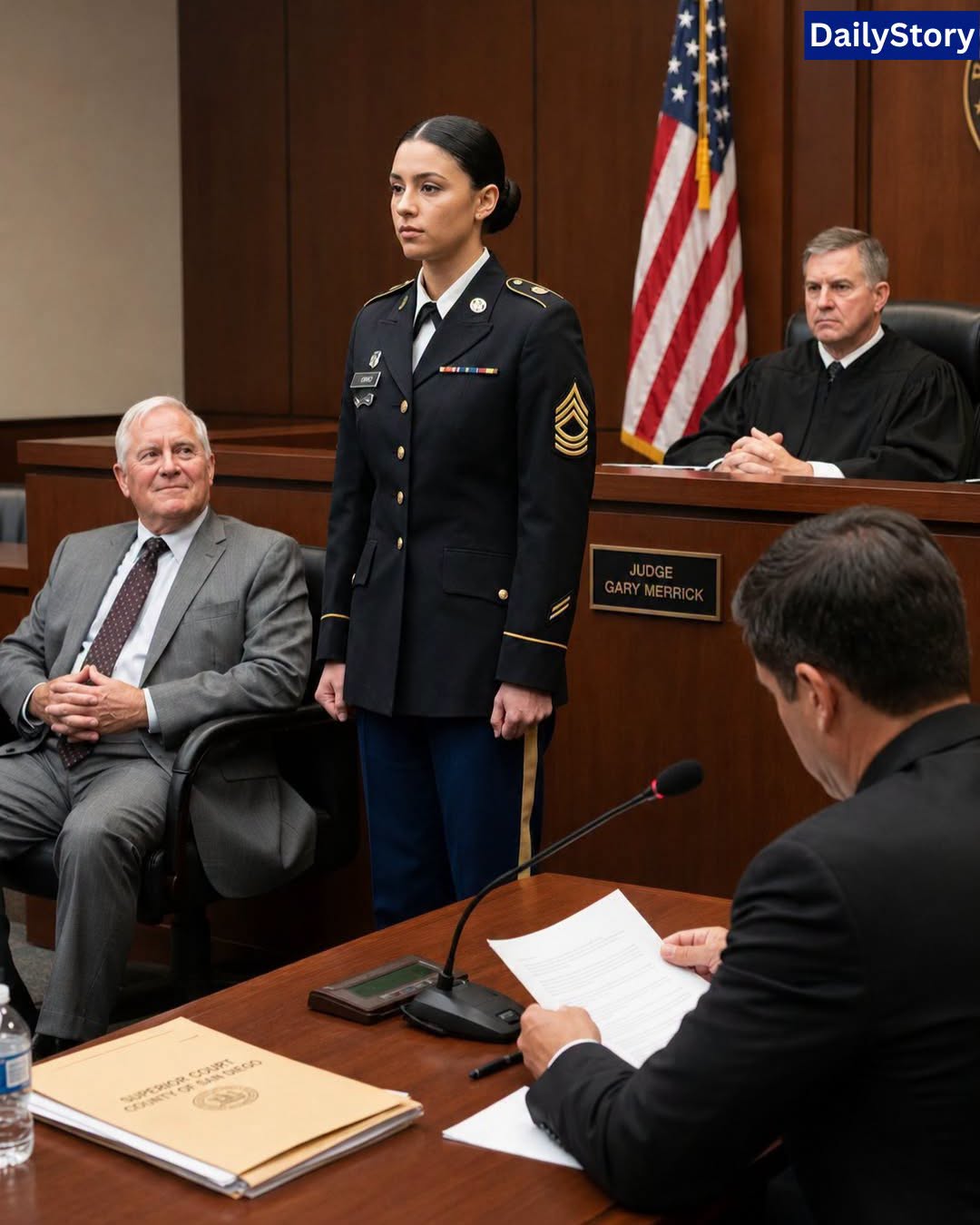My father laughed in open court because I couldn’t “afford a lawyer”—then the judge opened my file, looked straight at him, and said seven words that wiped the smile off his face.