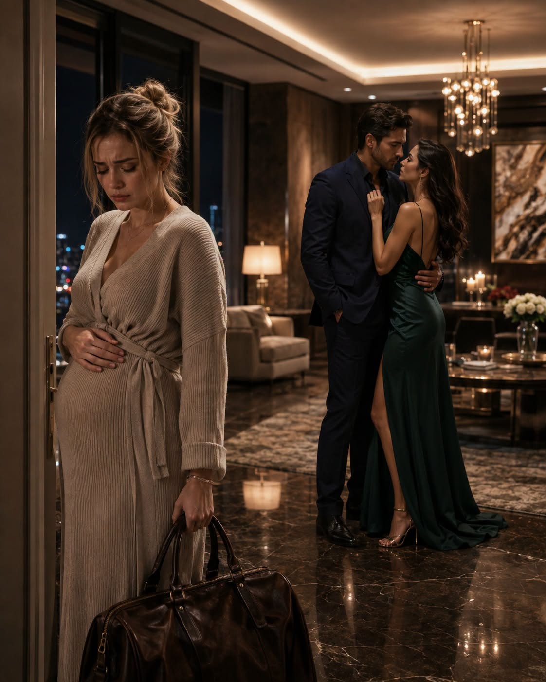 I told my mafia boss husband I was pregnant—and four seconds later, another woman called… when he chose HER and walked out, I made one decision he never saw coming.