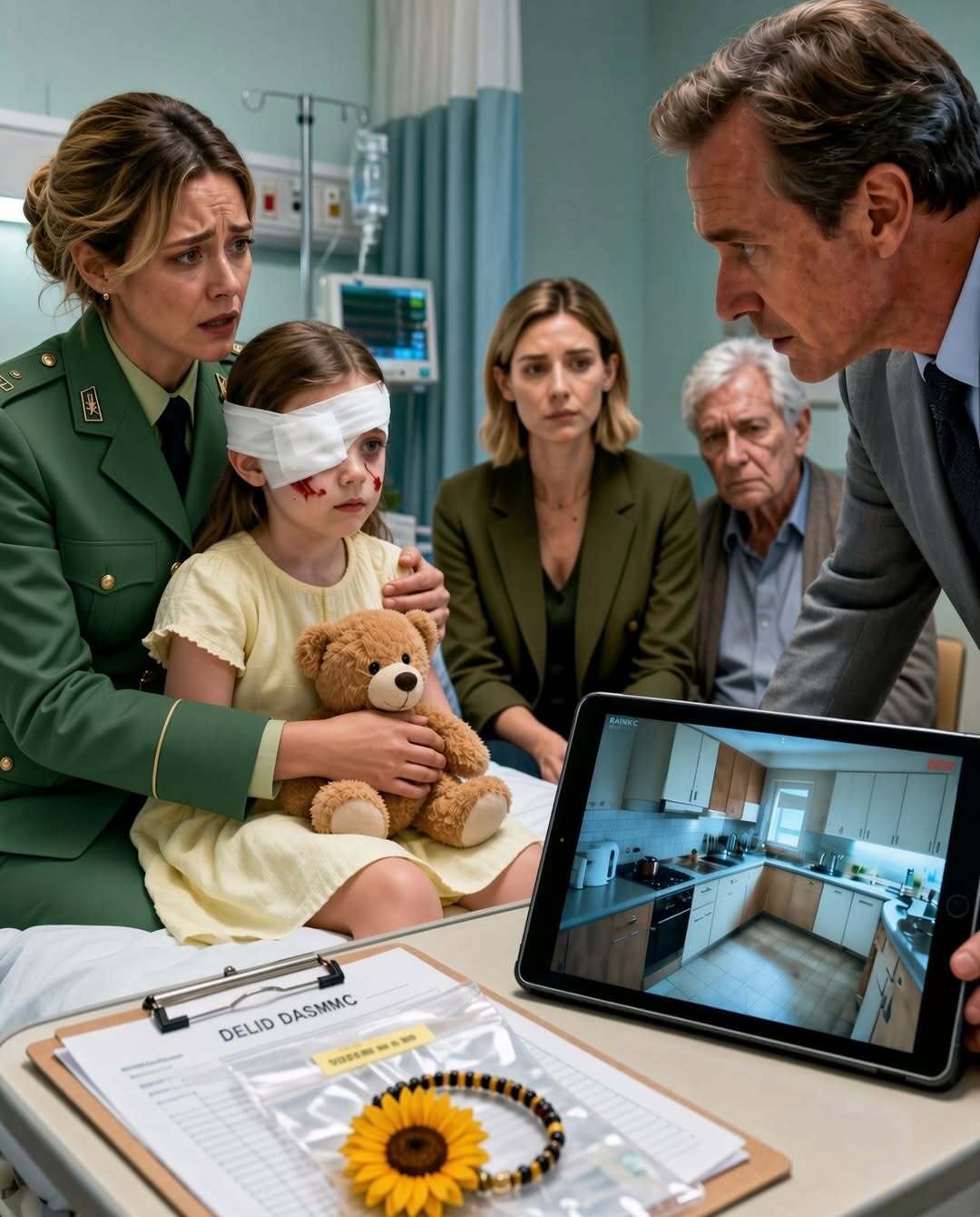 My sister smashed my six-year-old daughter’s face into a kitchen table over ONE bite of chocolate cake—and while my parents begged me to protect her, the hospital scans exposed something none of them could explain.