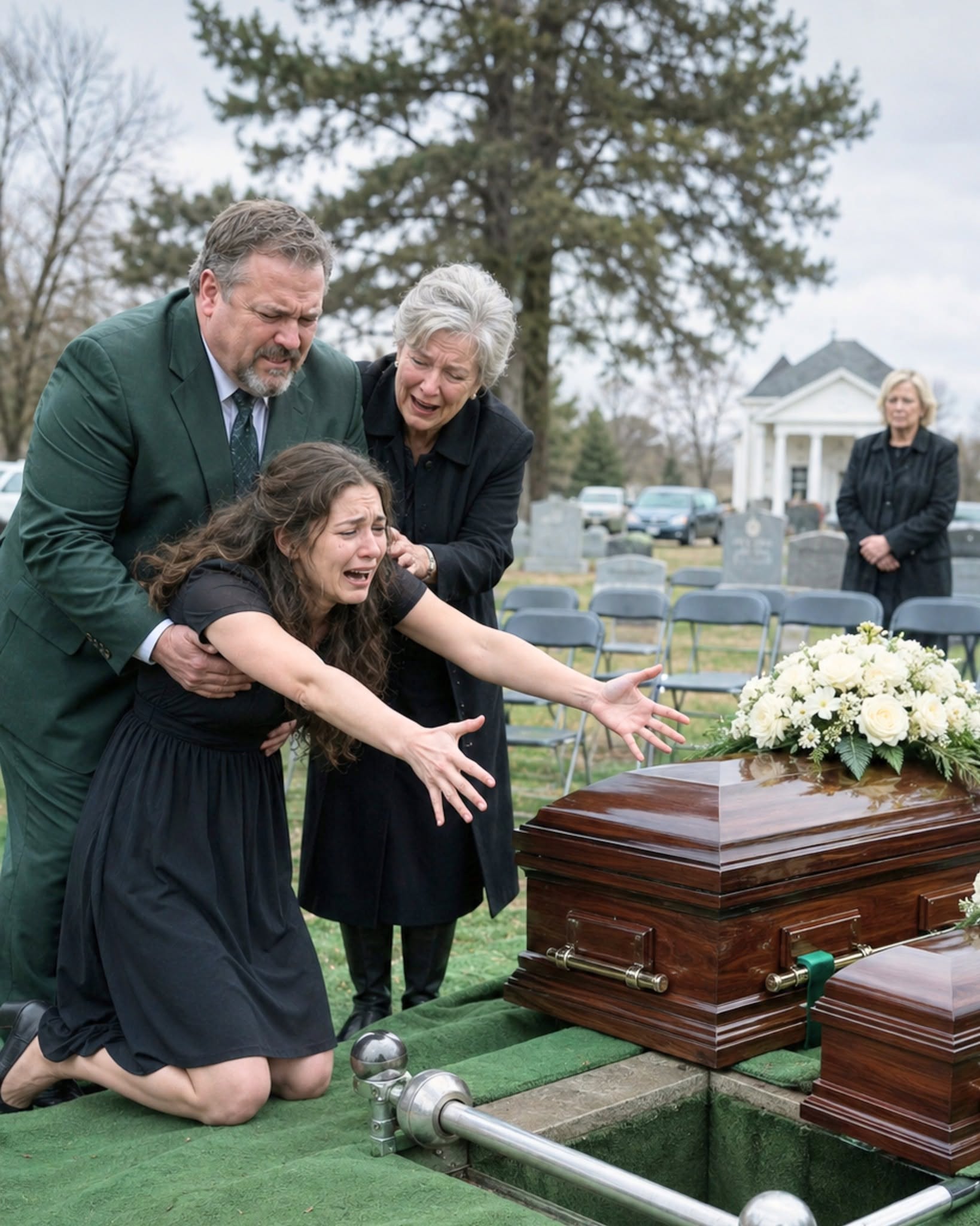 My parents skipped my husband and two children’s funeral for my sister’s birthday—but six months later, one headline with my name in it made them panic.