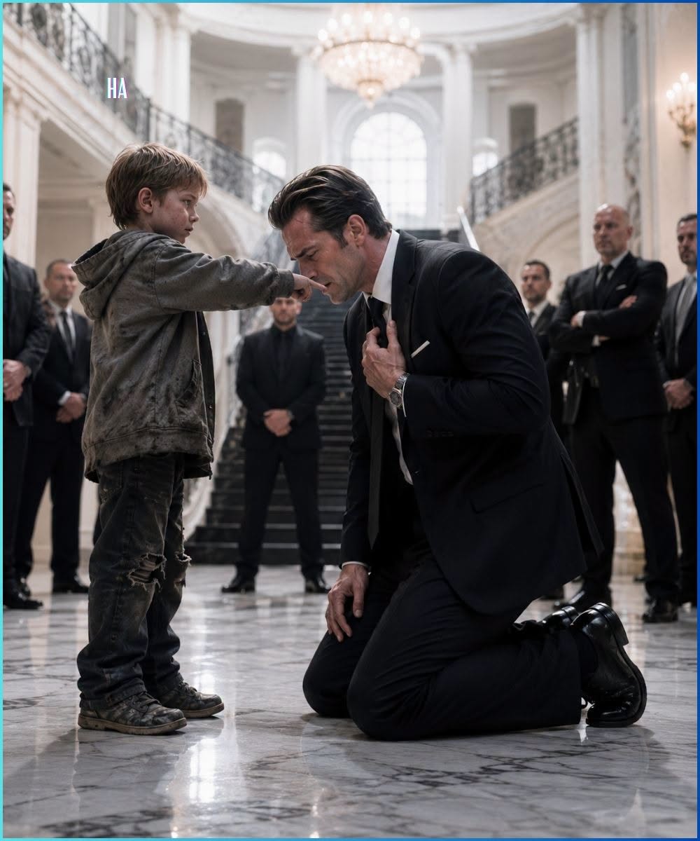 A homeless boy appeared beside a Mafia boss’s son’s grave and whispered, “Dad, I’m alive”—but the secret he revealed next made the most feared man in New York drop to his knees.