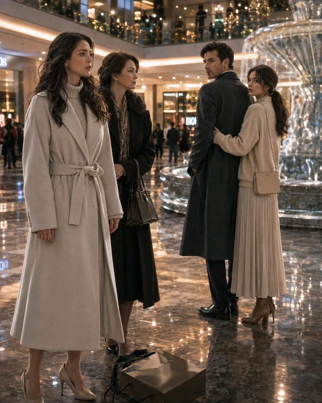 My mother-in-law and I caught my husband strolling through the mall hand-in-hand with another woman—but instead of confronting him, she squeezed my arm and whispered, “Don’t rush… watch what I do next.”