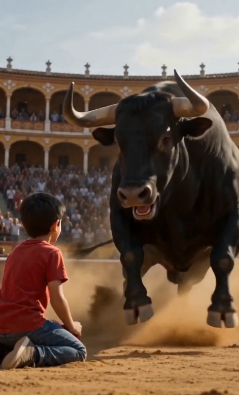 El Niño Saltó a la Arena Frente al Toro Más Peligroso… y Segundos Después Todo el Rodeo Quedó en Silencio