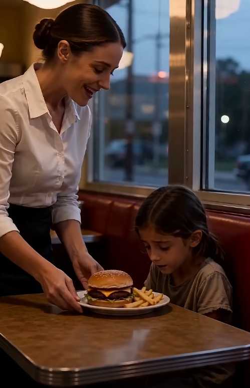 La Mesera Que Alimentó a una Niña Hambrienta