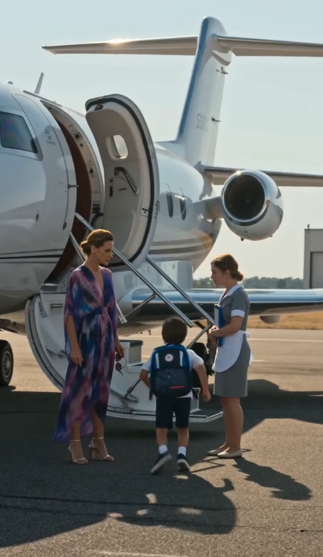 HUMILLÓ A LA NIÑERA FRENTE A UN JET PRIVADO… Y LUEGO DESCUBRIÓ QUIÉN ERA REALMENTE LA SEÑORA CARTER